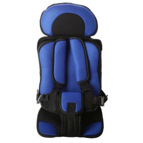 Infant Baby Safety Seat/Kids Car Stroller Seats Pad (Option: Blue large)